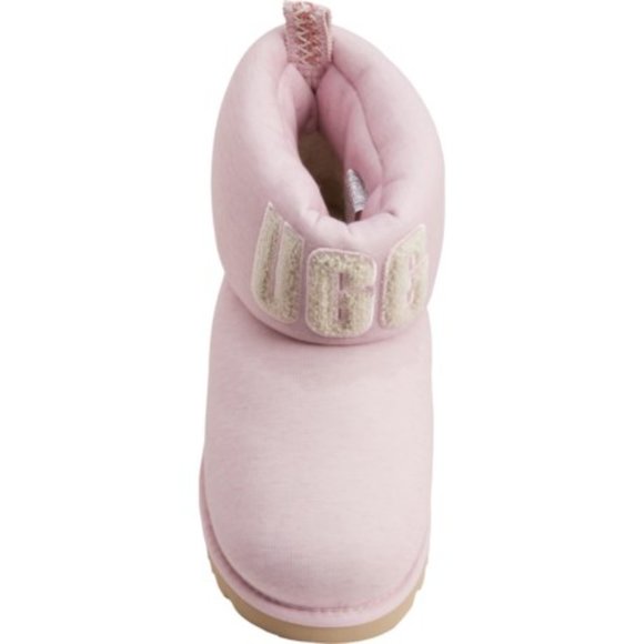 UGG® Classic Petal Pink Mini Faux Fur Comfy Boots NEW NIB NWT - Picture 4 of 9